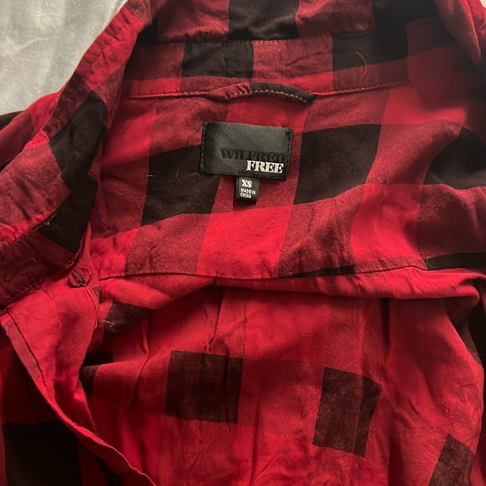 XS Wilfred Free light and airy plaid shirt